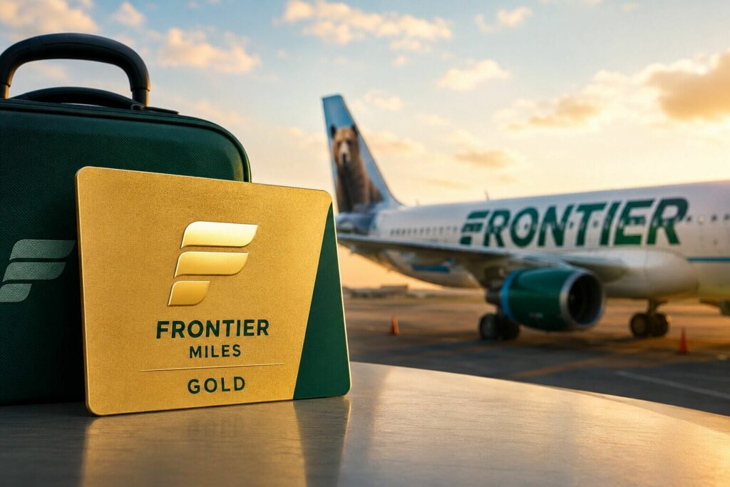 frontier miles gold
