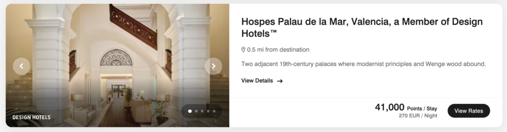 Marriott Bonvoy Boundless Credit Card Review: Is It Worth Keeping Long-Term? 5 Hospes Palau de la Mar, Valencia, a Member of Design Hotels rate