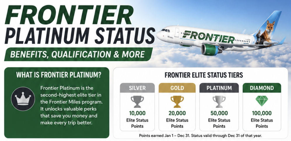 Frontier Platinum Benefits and Qualification 2 What Is Frontier Platinum Status?