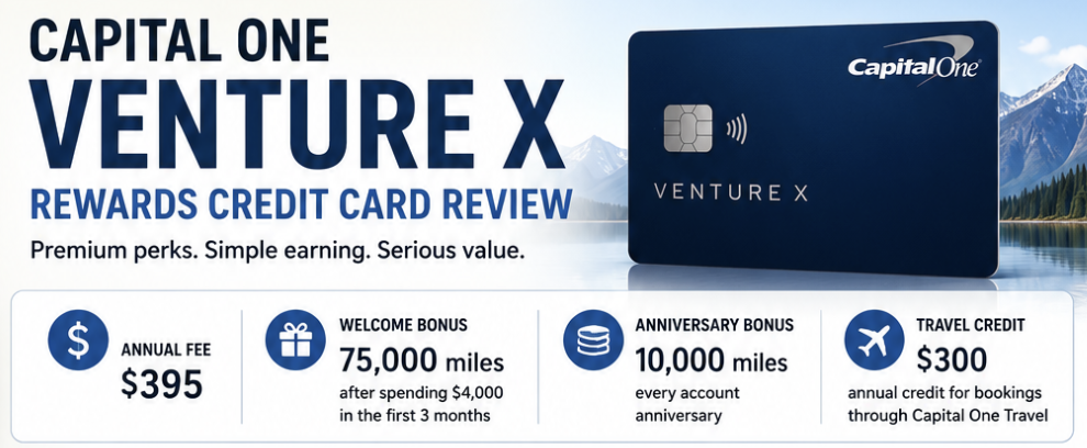 Capital One Venture X Rewards Credit Card Review: Is It Still Worth the Annual Fee? 3 Capital One Venture X Card Overview