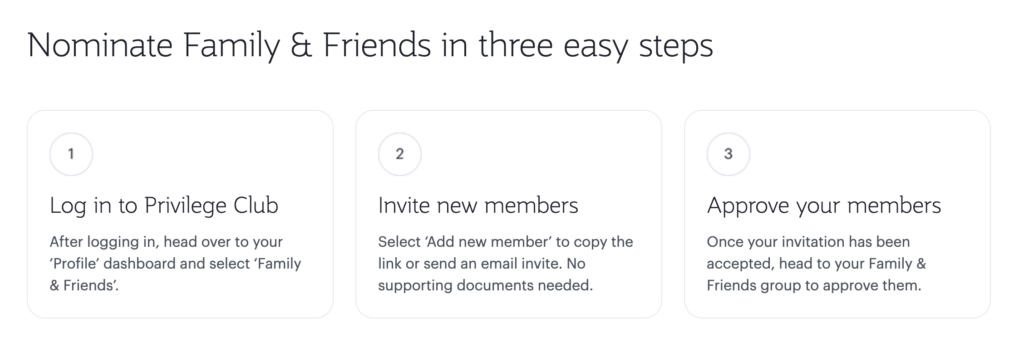Qatar Privilege Club Limits Who You Can Book Awards For 3 How to Add Members to Family & Friends