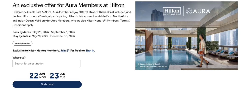 Hilton Aura Promotion: Double Points on Eligible Stays Through December 2026 1 image 64