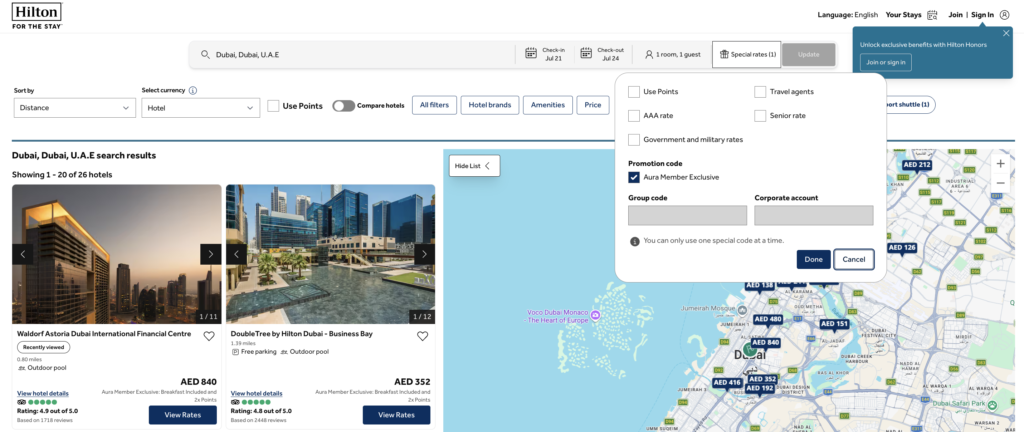 Hilton Aura Promotion: Double Points on Eligible Stays Through December 2026 2 image 65