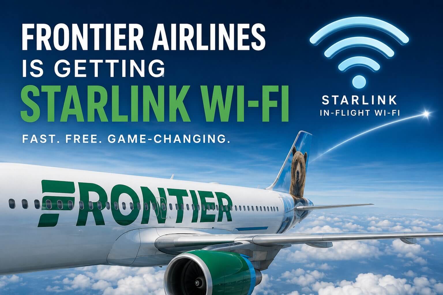 Frontier Airlines Is Finally Getting Starlink Wi-Fi — Here’s What Travelers Need to Know