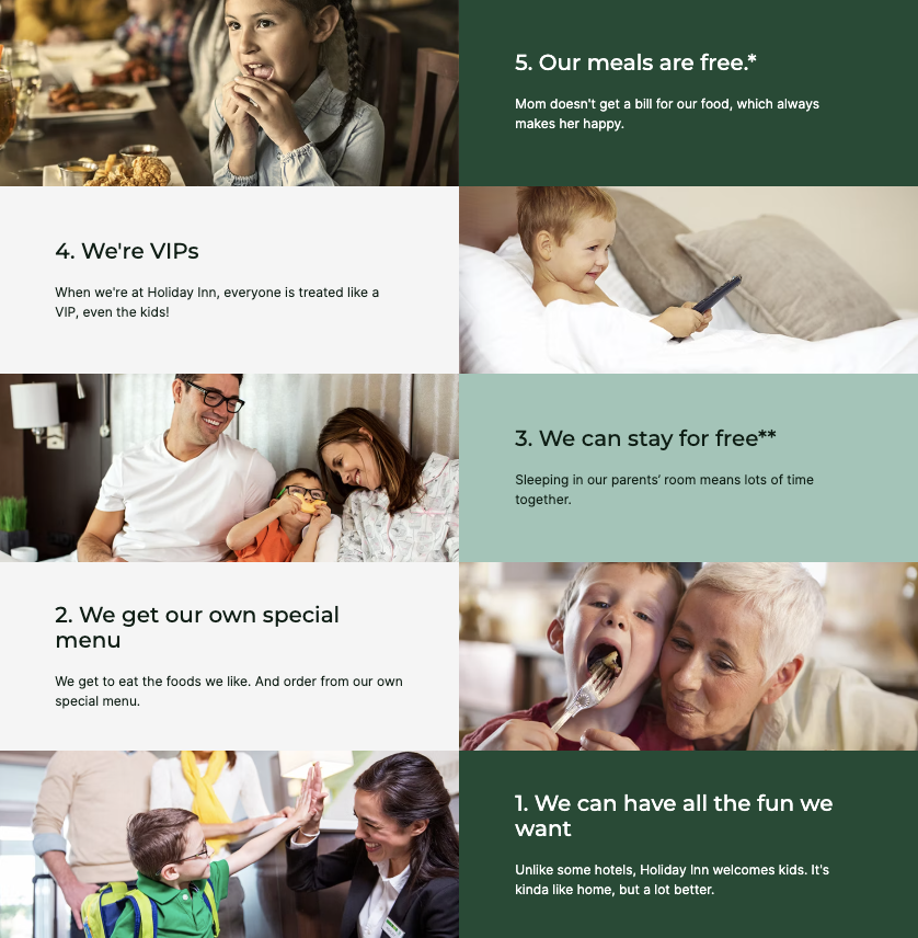 IHG Family Travel: Kids Stay & Eat Free at Holiday Inn