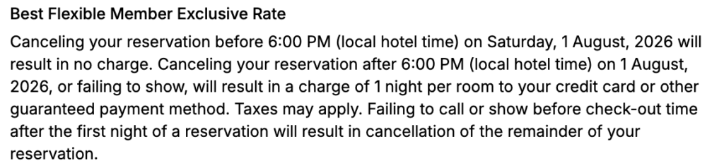 IHG Cancellation Policy: Everything You Need to Know Before You Cancel a Reservation 2 Cancellation Policy for the Best Flexible Member Exclusive Rate at Holiday Inn Express Chicago Airport