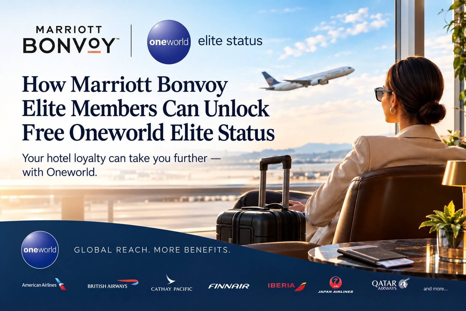 How Marriott Bonvoy Elite Members Can Unlock Free Oneworld Elite Status 1 how marriott elite members unlock free oneworld elite status