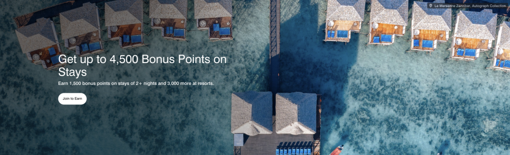 Marriott Bonvoy's New Global Promo: Earn Up To 4,500 Bonus Points Per Stay 3 Earn Up To 4,500 Marriott Bonvoy Bonus Points Per Stay