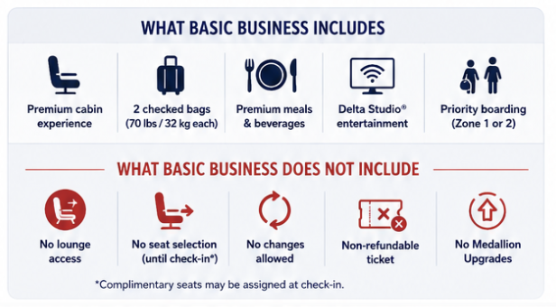 What basic business includes or not includes