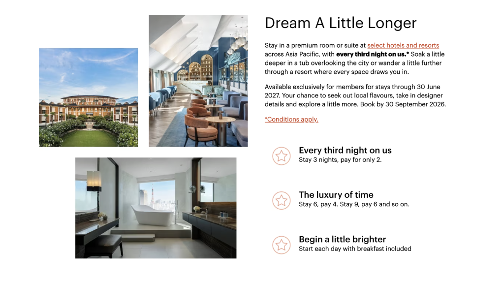 IHG "Stay 3 Pay 2" Promotion