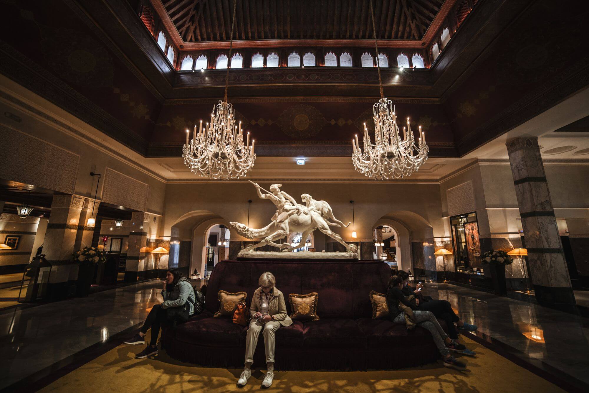 Choice Privileges Preferred Hotels: Book Luxury Hotels With Points 9 Spacious luxury hotel lobby with crystal chandeliers