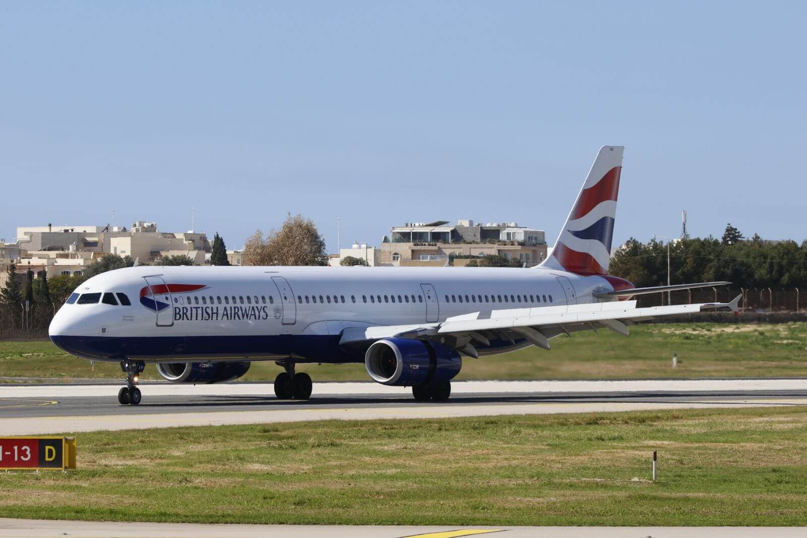 British Airways Amex Premium Plus Cuts Its Avios Earn Rate, Effective This Week 1 British Airways Airbus A321 on the runway