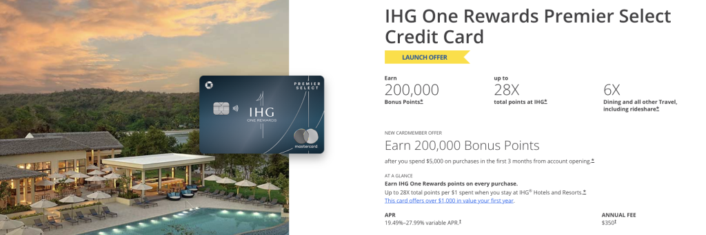IHG One Rewards Premier Select