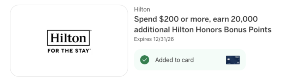 Hilton Amex Offer: Spend $200, Get 20,000 Bonus Points 3 image 27