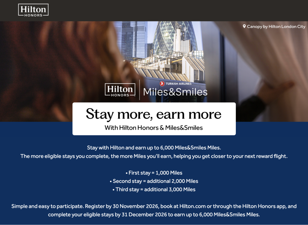 Earn Up to 6,000 Bonus Miles&Smiles Miles on Top of Honors Points