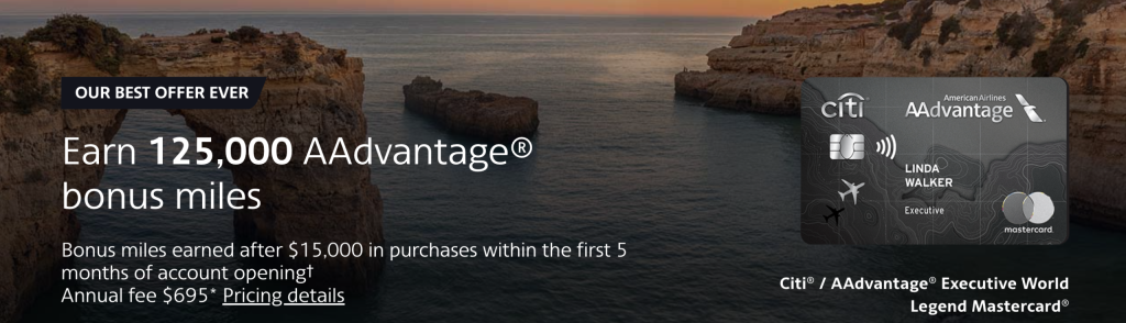 Citi / AAdvantage Executive World Elite Mastercard Review: Is the $695 Fee Worth It? 5 image 30